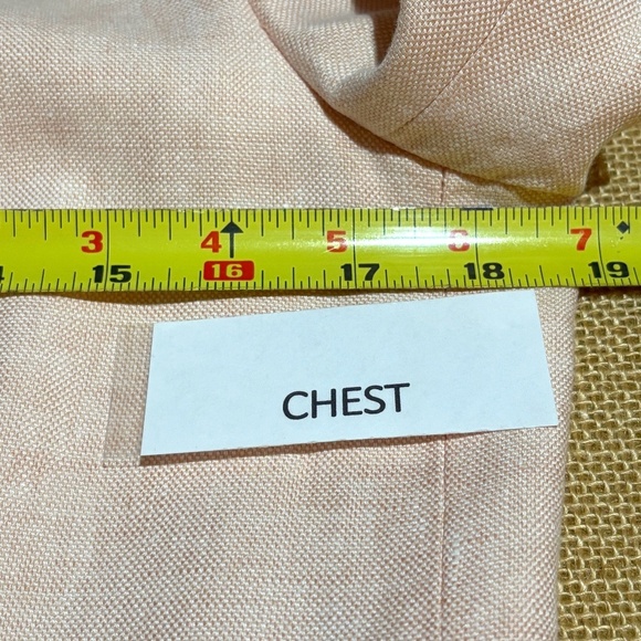 Massimo Dutti Women Linen Blazer Jacket 42 /11 Breathable Luxury Office Minimal - Picture 12 of 13